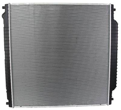 Rareelectrical - New Radiator Assembly Compatible With Ford 05-08 F150 F250 F350 Super Duty 5.4L V8 330 Cid 8000 1713 - Image 2