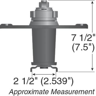 Rareelectrical - Spindle Assembly Compatible With Z Master Z400 Z410 Z441 Z449 48 52 60 Inch Turbo Force Side - Image 4