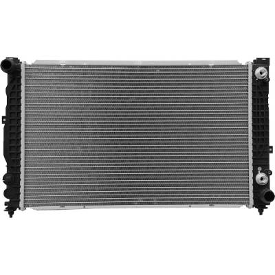 Rareelectrical - Radiator Compatible With 1998-2005 Volkswagen Passat 2.8L V6 1996-2001 Audi A4 Quattro 32Mm Aluminum - Image 2