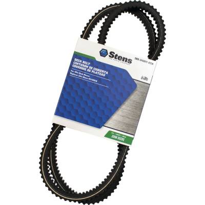 Rareelectrical - New Cogged Deck Drive Belt 5/8 X 63 Inch Compatible With 2000-2009 John Deere Lx255 Lx277 Lx280 - Image 1