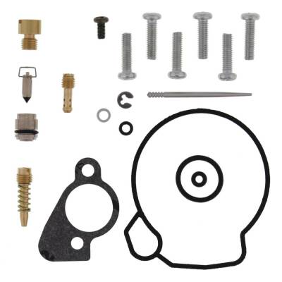 Carburetor Rebuild Kit Compatible With Polaris Scrambler 50 2001-2002 49.3Cc Air-Cooled 2-Stroke