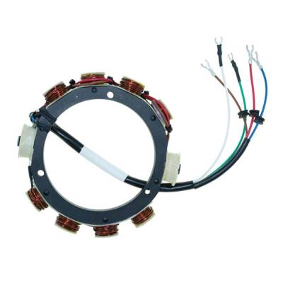 Stator Compatible With 1984-2000 Yamaha 75Hp 85Hp 90Hp 3-Cylinder 15A 2-Stroke Outboard C75 E75 C85