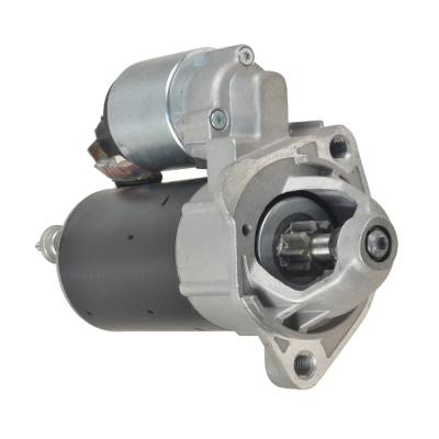 Rareelectrical - New Starter Motor Compatible With Bosch Pmgr 12V 1.1Kw Cw 9-Tooth 2000-2004 Audi Europe A4 8E2 B6 - Image 1