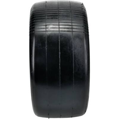 Rareelectrical - Solid Flat Free Tire Assembly 13X6.50-6 Smooth 5/8 Bore 5-3/4 Hub Yellow Bearings Compatible With - Image 3