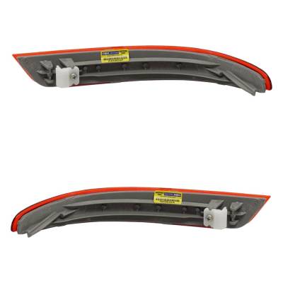 Rareelectrical - Rear Reflector Assembly Right Left Pair Compatible With 2016-2020 Infiniti Qx60 Luxury Perfection - Image 2
