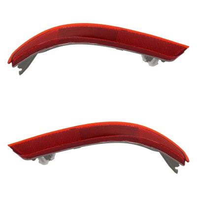 Rareelectrical - Rear Reflector Assembly Right Left Pair Compatible With 2016-2020 Infiniti Qx60 Luxury Perfection - Image 3
