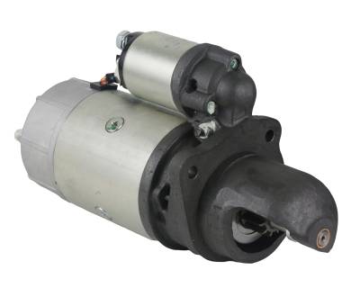 Rareelectrical - New Starter Motor Compatible With Mercedes-Benz 1985-1993 L 1318 L 1319 Heavy Duty Truck Om352a - Image 1