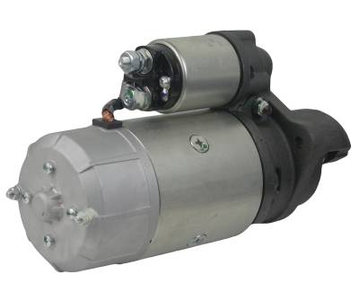 Rareelectrical - New Starter Motor Compatible With Mercedes-Benz 1985-1993 L 1318 L 1319 Heavy Duty Truck Om352a - Image 2