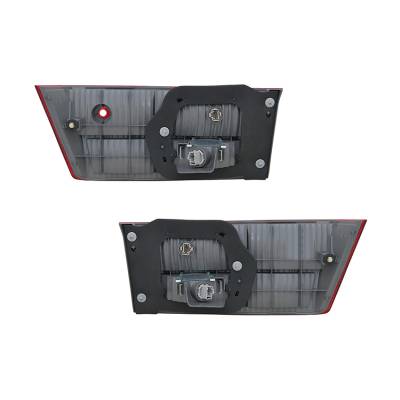 Rareelectrical - New Set Of 2 Inner Tail Light Compatible With Honda Accord Ex 2005 34151-Sda-A11 34156Sdaa11 - Image 2