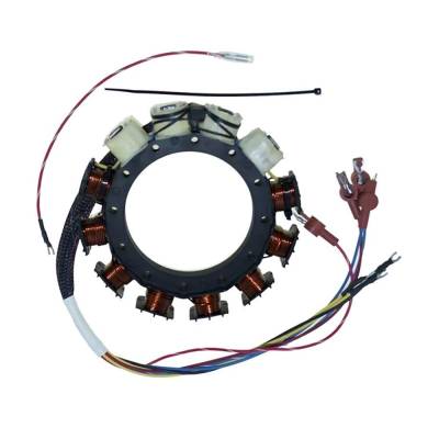 Stator Compatible With 1981-1993 Mercury 135/140/150/175Hp V6 2-Stroke 16 Amp Outboard 398-5454A11