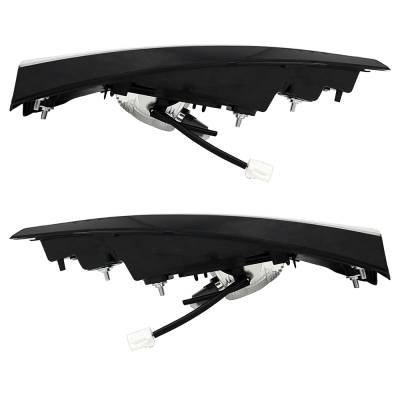 Rareelectrical - New Pair Of Led Outer Tail Lights Compatible With Toyota Sienna Platinum Mini Passenger Van 2021 By - Image 3