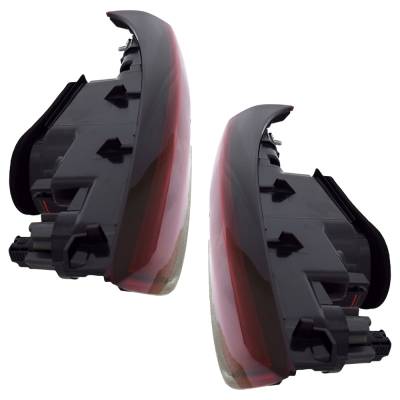 Rareelectrical - New Pair Of Tail Lights Compatible With Toyota Highlander Limited Sport Utility Highlander Platinum - Image 3