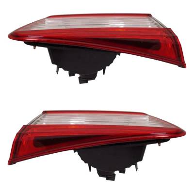 Rareelectrical - Halogen Tail Light Assembly Right Left Pair Compatible With 2018-2019 Subaru Crosstrek Limited - Image 3