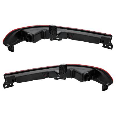 Rareelectrical - New Pair Of Led Rear Side Marker Lights Compatible With Lincoln Corsair Reserve Grand Touring Base - Image 2