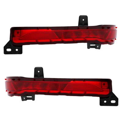 Rareelectrical - New Pair Of Led Rear Side Marker Lights Compatible With Lincoln Corsair Reserve Grand Touring Base - Image 4