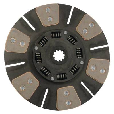 Clutch Disc 11 Inch 10 Spline 6 Pad Cerametallic With Damper Springs Compatible With Case Ih 395