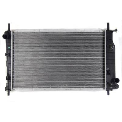 Rareelectrical - Radiator Compatible With 1999-2002 Mercury Cougar Base V6 S 2.0L L4 2.5L V6 Crossflow 26Mm Premium - Image 2