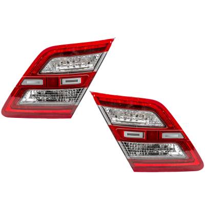 Rareelectrical - New Pair Of Tail Lights Compatible With Ford Taurus Limited 2013-2019 By Part Numbers Fo2803107 - Image 1
