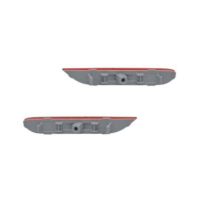 Rareelectrical - New Pair Of Reflector Lights Compatible With Infiniti Qx60 Qx80 Qx56 26560-Jj90a 26565Jj90a - Image 2