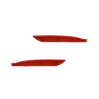 Rareelectrical - New Pair Of Reflector Lights Compatible With Hyundai Elantra Coupe 92406-3X500 924053X500 924063X500 - Image 2