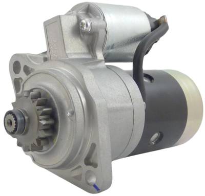 Rareelectrical - New Starter Compatible With Case Farm Tractor 245 254 255 By Part Numbers 31B66-00100 31B66-00601 - Image 2