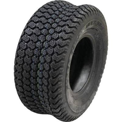 Turf Tire Compatible With Echo Shindaiwa Red Max Hilti Zero Turn Riding Mower 4-Ply Siped Lugs