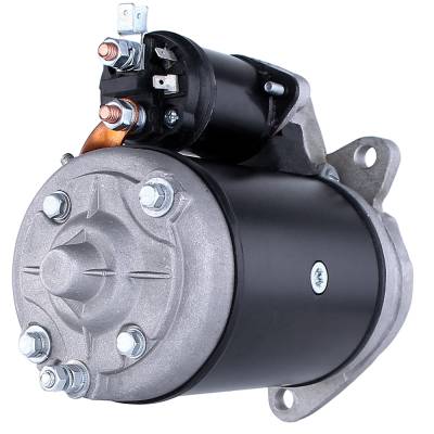 Rareelectrical - 12V Starter Motor Compatible With 1980-1988 Case Farm Tractor 1290 1294 1390 1394 1490 1494 4-219 - Image 6