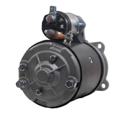 Rareelectrical - New Starter Compatible With 1982 Massey Ferguson Mf-2810 Mf-2830 Perkins At6-354 5.8L 6-Cyl Turbo - Image 2