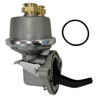 Fuel Lift Pump Mechanical 2 Bolt Compatible With New Holland L180 L185 L190 Ls180b Ls185b Ls190b