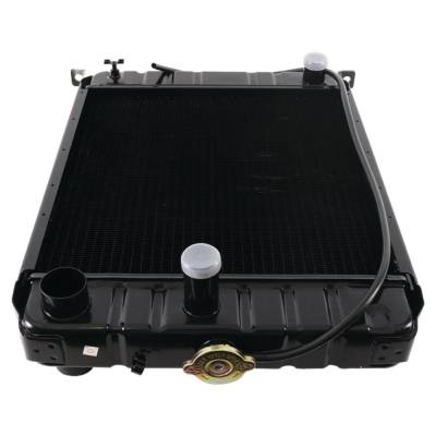 Rareelectrical - Radiator 3 Row 17.125 X 18 Inch Core Compatible With David Brown 1210 1212 990 995 996 Tractor Ad4 - Image 4