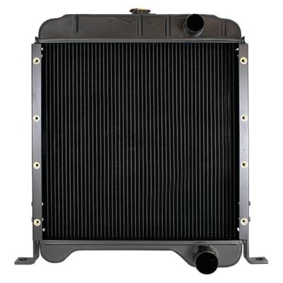 Radiator 3 Row 19.25 X 20.25 Inch Core Compatible With Case 1845C 1840 Skid Steer Loader Case 4-390