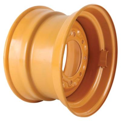 Rareelectrical - Skid Steer Rim 9.75 X 16.5 Inch 8 Lug 6 Inch Hub Compatible With New Holland L781 L783 L784 L785 - Image 2