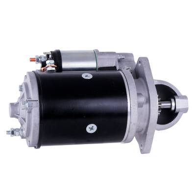 Rareelectrical - Starter Motor Compatible With 1968-1998 Ford 7200 7400 7600 7700 7710 Tractor 12V Diesel 26339A - Image 2
