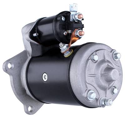 Rareelectrical - 12V Starter Motor Compatible With 1969-1976 Case David Brown 1200 Selectmatic 1210 Syncromesh 1212 - Image 4