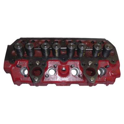 Cylinder Head With Valve Assemblies Compatible With 2000 Case International B275 B414 354 424 434