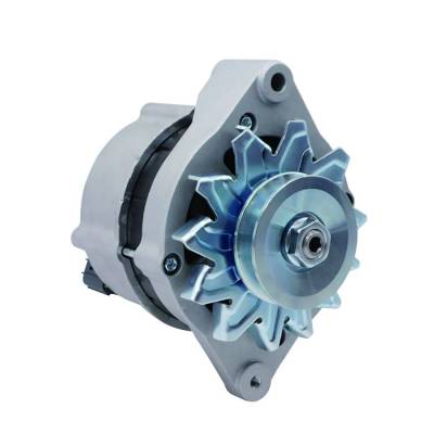 Rareelectrical - New 12 Volt 120 Amp Alternator Compatible With New Holland Industrial Skid Steer Sl35 2013 By Part - Image 2