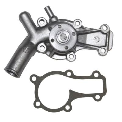 Rareelectrical - Engine Coolant Pump Compatible With Mazda Aluminum Housing Belt Driven Reverse Rotation 3.48 Hub - Image 1