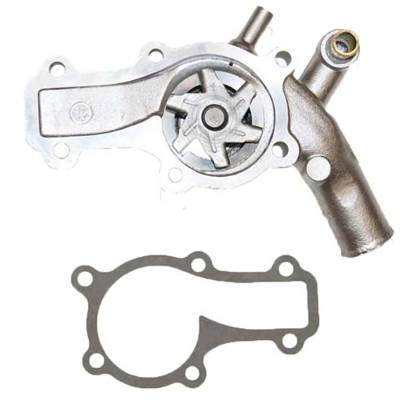 Rareelectrical - Engine Coolant Pump Compatible With Mazda Aluminum Housing Belt Driven Reverse Rotation 3.48 Hub - Image 2