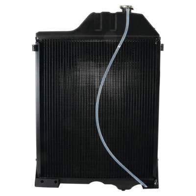 Rareelectrical - Radiator Copper Brass 4 Row 27 In Core Compatible With John Deere 4320 115 Hp 6 Cylinder Turbo - Image 2