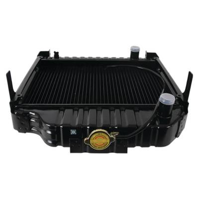 Rareelectrical - Radiator Copper Brass 3 Row 12 Fpi Compatible With John Deere 5105 5205 Compact Utility 2.9L 3 Cyl - Image 5
