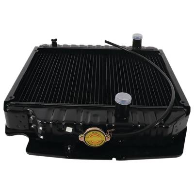Rareelectrical - Radiator Copper Brass 4 Row 12 Fpi Compatible With John Deere 5320 5320N 5310 5310N 5220 5210 Cab - Image 5