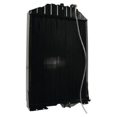 Radiator Copper Brass 4 Row 29 In Core Compatible With John Deere 4050 4055 4250 4255 4450 4455 7.6L