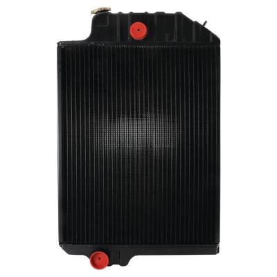 Radiator Copper Brass 4 Row 27 In Core Compatible With John Deere 4240 Iron Horses Tractor 110 Hp
