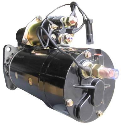 Rareelectrical - New 12V 42Mt Starter Motor Compatible With 1990-2004 Volvo Vnl Vnm Vhd Truck Cummins M11 N14 Ism - Image 2