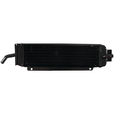 Rareelectrical - Oil Cooler Compatible With 1976-2030 John Deere 300B 301A 302 302A Industrial Loader Backhoe 4-Row 9 - Image 2