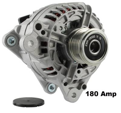 Rareelectrical - High Output Alternator Fits 1984-2010 Audi Volkswagen Ford Beetle Golf Jetta Quattro 1.8L 1.9L 2.0L - Image 3