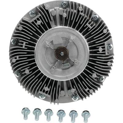 Rareelectrical - Viscous Fan Clutch Assembly 6-Bolt Compatible With 1983-2005 John Deere 4055 4255 4455 8100T 8200T - Image 1