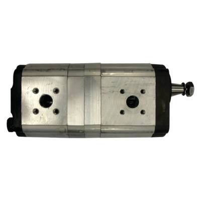 Rareelectrical - Tandem Hydraulic Pump Compatible With John Deere Ar55346 820 830 920 930 2040 Deutz 7085 Dx 4.50 - Image 2