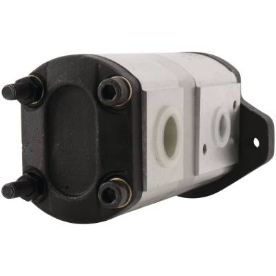 Rareelectrical - Double Hydraulic Pump Compatible With John Deere 5105 5210 5220 5310 5320 5400N 5403 5410N 5500N - Image 2
