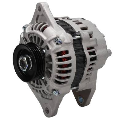 Rareelectrical - New Alternator Compatible With Takeuchi Tl10 Tl12 Tl12r2 Tl12v2 Compact Track Loader Kubota V3800 - Image 2